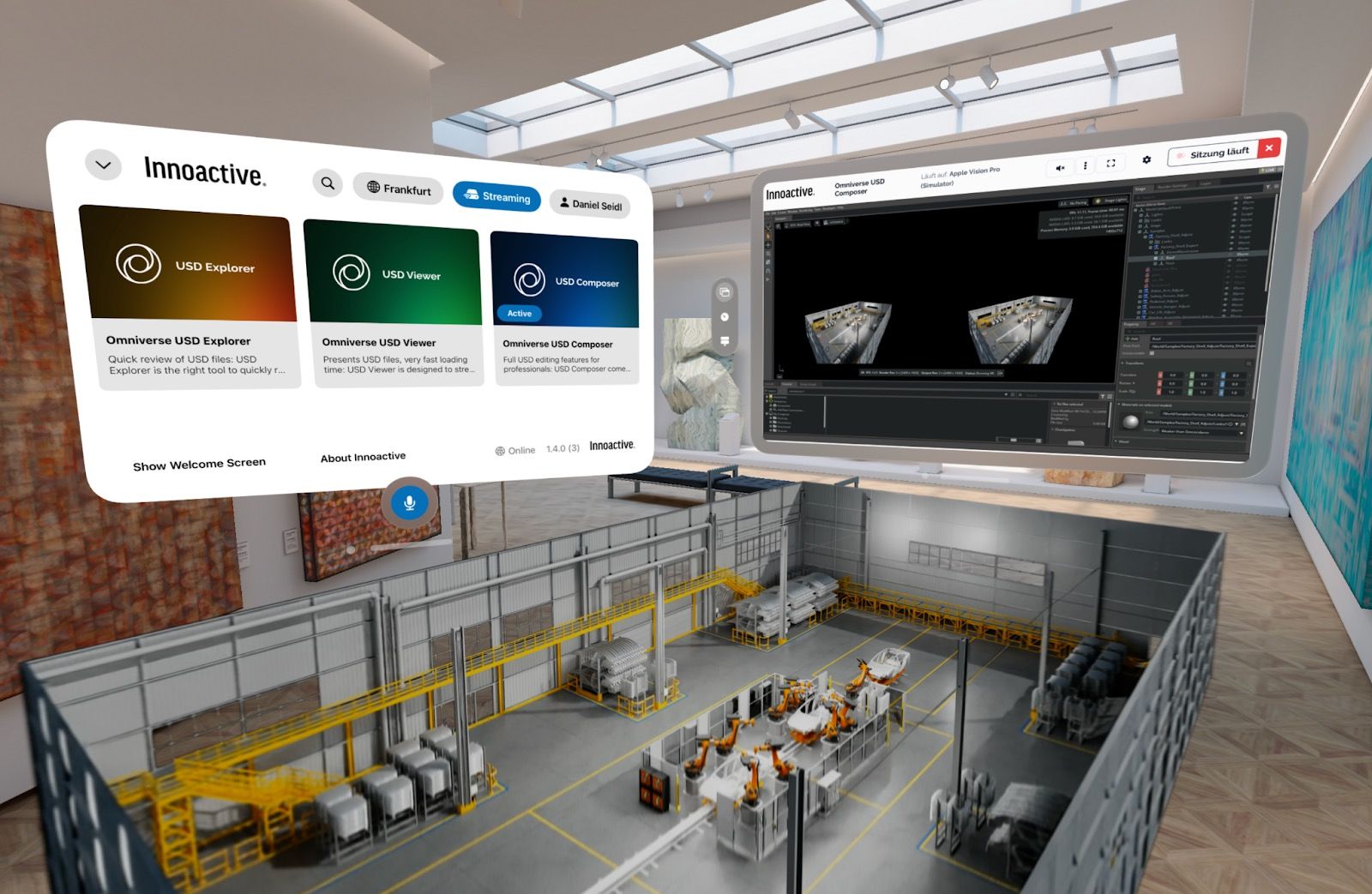 Enterprise Omniverse Kit Applications | Innoactive USD Suite 
