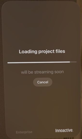 Loading project files